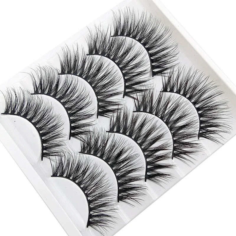 Umělé 3D řasy - 5 párů Umělé 3D řasy - 5 párů