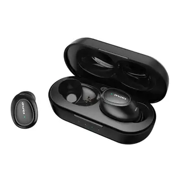AWEI T6 TWS V5.0 True Wireless Bluetooth Earphone Mini HiFi Stereo Sports Earbuds Headset With Charging Box For iPhone X Xiaomi
AWEI T6 TWS V5.0 True Wireless Bluetooth Earphone Mini HiFi Stereo Sports Earbuds Headset With Charging Box For iPhone X Xiaomi