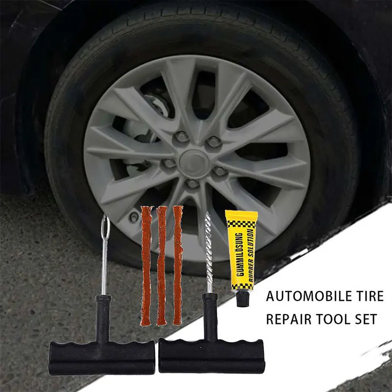 Durable Universal Tire Puncture Tubeless Tyre Needle Patch Tool Wheel Repair Plug Car Accessories Tire Repair Kit
Durable Universal Tire Puncture Tubeless Tyre Needle Patch Tool Wheel Repair Plug Car Accessories Tire Repair Kit