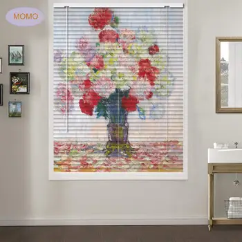 MOMO Blinds Patterned Zebra Custom Blinds,Vase De Pivoines,by Claude Monet, Premium 2.5cm Blackout Light Filtering Horizontal
MOMO Blinds Patterned Zebra Custom Blinds,Vase De Pivoines,by Claude Monet, Premium 2.5cm Blackout Light Filtering Horizontal