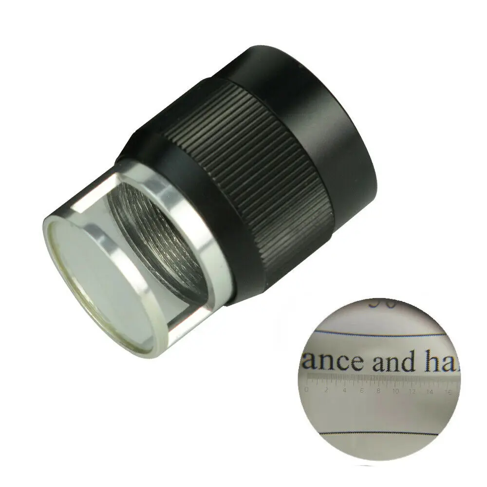 Magnification 10X Portable Cylinder Magnifier Pocket Jewelry Loupe Optical Glass Lens Scale Printing Magnifying Glass
Magnification 10X Portable Cylinder Magnifier Pocket Jewelry Loupe Optical Glass Lens Scale Printing Magnifying Glass