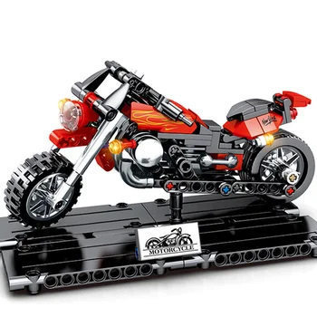 City Series Racing Old fashioned Red Motorcycle Sports Car Building Blocks Sets Kits Bricks Classic Model Kids Toys Compatible
City Series Racing Old fashioned Red Motorcycle Sports Car Building Blocks Sets Kits Bricks Classic Model Kids Toys Compatible