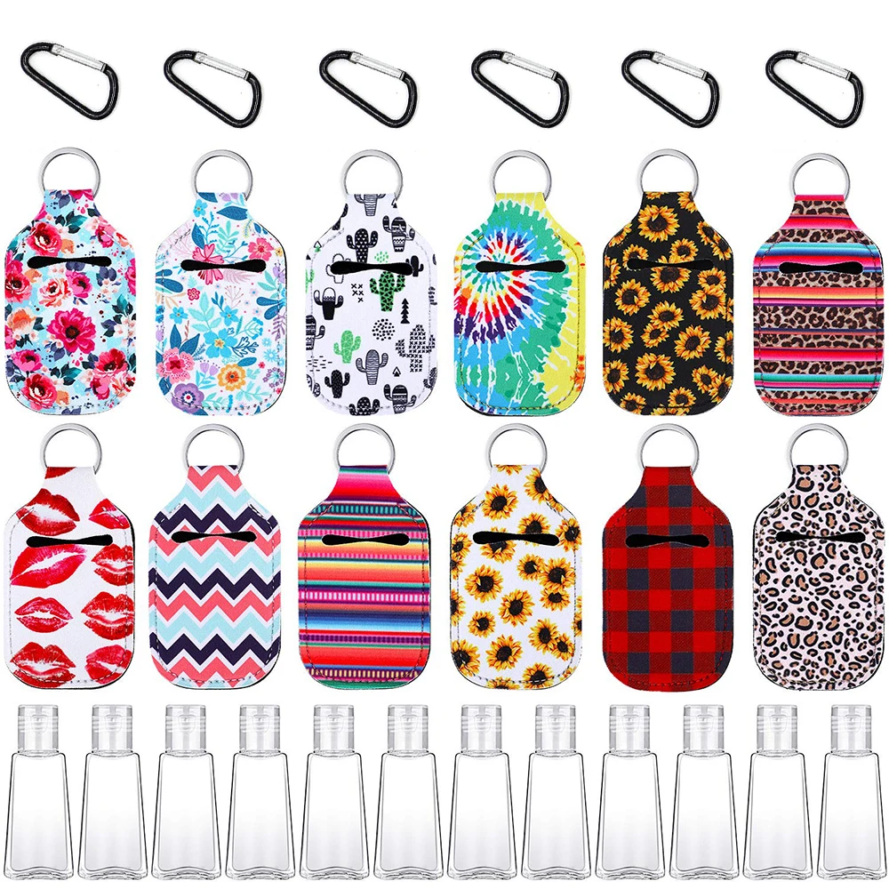 1Set 30ml Refillable Bottles Travel Hand Sanitizer Bottles Cosmetic Container with Keychain Holder with Bottle Cover
1Set 30ml Refillable Bottles Travel Hand Sanitizer Bottles Cosmetic Container with Keychain Holder with Bottle Cover
