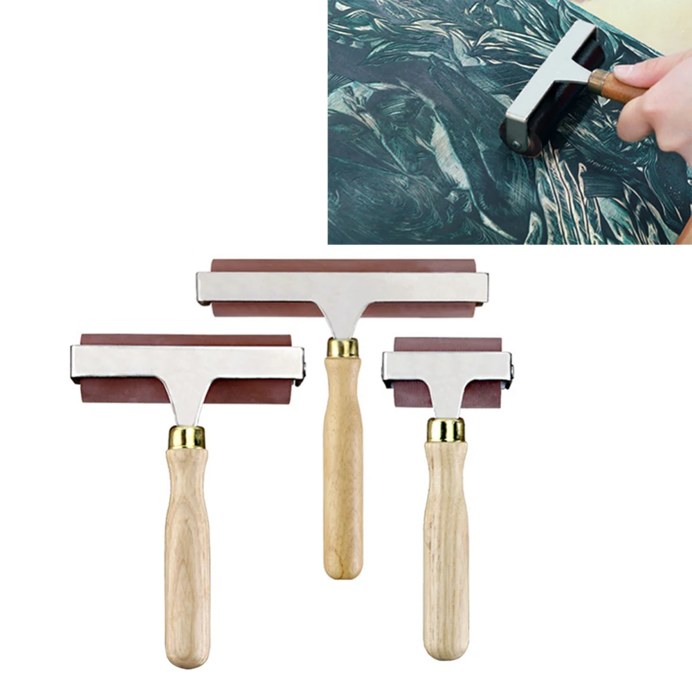 5/10/15cm Printing Ink Artists Tool Paint Tool Sets Heavy Duty Hard Rubber Roller Professional Hard Rubber Brayer Roller Hot
5/10/15cm Printing Ink Artists Tool Paint Tool Sets Heavy Duty Hard Rubber Roller Professional Hard Rubber Brayer Roller Hot