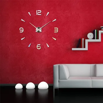 DIY Wall Clock Modern Design Watch Quartz Clocks 3d Real Big Wall Clock Rushed Mirror Sticker Diy Living Room Decor XNC
DIY Wall Clock Modern Design Watch Quartz Clocks 3d Real Big Wall Clock Rushed Mirror Sticker Diy Living Room Decor XNC