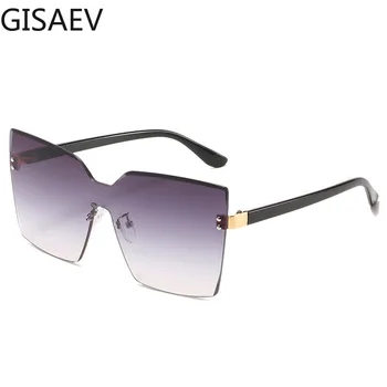 GISAEV Driving Glasses Women Man Oversized Square Frameless Sunglasses Large Square Gradient Color Siamese Fashion Glasses UV400
GISAEV Driving Glasses Women Man Oversized Square Frameless Sunglasses Large Square Gradient Color Siamese Fashion Glasses UV400