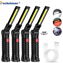 2022 Powerful Work Light USB COB LED flashlight Magnet 5 modes Ultra Bright torch lamp waterproof for Camping Car Repair Lintern
2022 Powerful Work Light USB COB LED flashlight Magnet 5 modes Ultra Bright torch lamp waterproof for Camping Car Repair Lintern