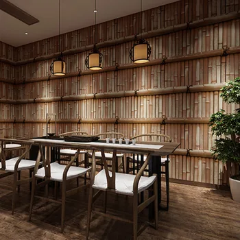Vintage 3dChinese Style Stereoscopic Bamboo Weave Wallpaper Vintage Tea House Restaurant Japanese Bar Restaurant Classical Wall
Vintage 3dChinese Style Stereoscopic Bamboo Weave Wallpaper Vintage Tea House Restaurant Japanese Bar Restaurant Classical Wall