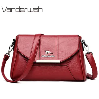 New Crossbody Bags For Women 2020 High Quality Soft Leather Luxury Handbags Women Bags Designer Bolsa Feminina Messenger Bag Sac
New Crossbody Bags For Women 2020 High Quality Soft Leather Luxury Handbags Women Bags Designer Bolsa Feminina Messenger Bag Sac