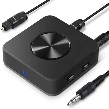 Bluetooth 5.0 Audio Transmitter and Receiver ATPX HD Low Latency 3.5mm AUX Jack SPDIF RCA Wireless Adapter for TV PC Car CSR8675
Bluetooth 5.0 Audio Transmitter and Receiver ATPX HD Low Latency 3.5mm AUX Jack SPDIF RCA Wireless Adapter for TV PC Car CSR8675