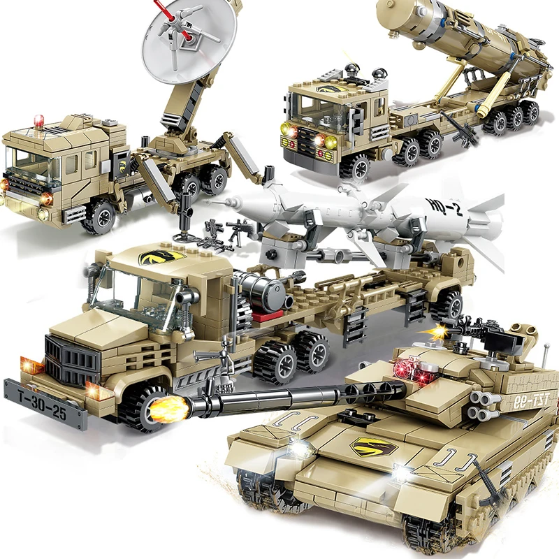 Military Pazer Tank China Radar Vehicle Missile Truck Compatible Legoing WW2 SWAT Police Model Building Blocks Toys For Children
Military Pazer Tank China Radar Vehicle Missile Truck Compatible Legoing WW2 SWAT Police Model Building Blocks Toys For Children