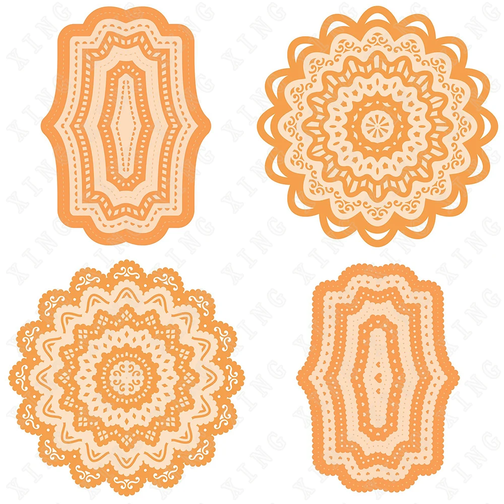 Classical Frame Circular Bloom Scalloped Flower Heart Metal Cutting Dies Set Diy Paper Scrapbooking Decoration Embossing Molds
Classical Frame Circular Bloom Scalloped Flower Heart Metal Cutting Dies Set Diy Paper Scrapbooking Decoration Embossing Molds