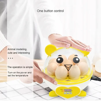 9 Partition Eggs Incubator Professional Mini Brooder Birds Automatic Thermostat Breeding Digital Display Hatching Chicken Duck F
9 Partition Eggs Incubator Professional Mini Brooder Birds Automatic Thermostat Breeding Digital Display Hatching Chicken Duck F