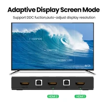 Keyboard Mouse KVM Switch Switch 2 Port 4K USB Switch KVM VGA Switcher Splitter Box for Sharing Printer
Keyboard Mouse KVM Switch Switch 2 Port 4K USB Switch KVM VGA Switcher Splitter Box for Sharing Printer