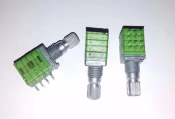 5pcs/lot ALPS switch RK09 type metal shaft RK09L precision potentiometer B10K Double 20MM handle
5pcs/lot ALPS switch RK09 type metal shaft RK09L precision potentiometer B10K Double 20MM handle