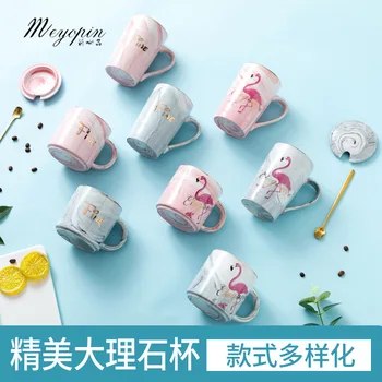 Ceramic Mug Customizable with Lid Spoon Creative Couples Glass Customizable Printed Logo High-temperature Resistant Household Ce
Ceramic Mug Customizable with Lid Spoon Creative Couples Glass Customizable Printed Logo High-temperature Resistant Household Ce