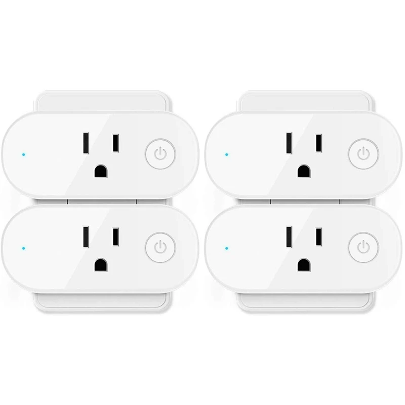 4 Pack Smart Plug with Energy Monitoring with Schedule and Timer Function Work with Alexa Google Home IFTTT 15A Wifi Outlet US P
4 Pack Smart Plug with Energy Monitoring with Schedule and Timer Function Work with Alexa Google Home IFTTT 15A Wifi Outlet US P