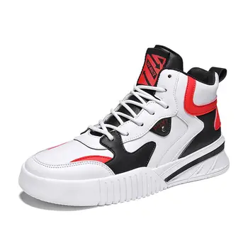 Canvas Leather Shoes Spring Mens Fashion Sneaker High Top New Male Sneakers Summer Breathable Vulcanize Sneaker
Canvas Leather Shoes Spring Mens Fashion Sneaker High Top New Male Sneakers Summer Breathable Vulcanize Sneaker