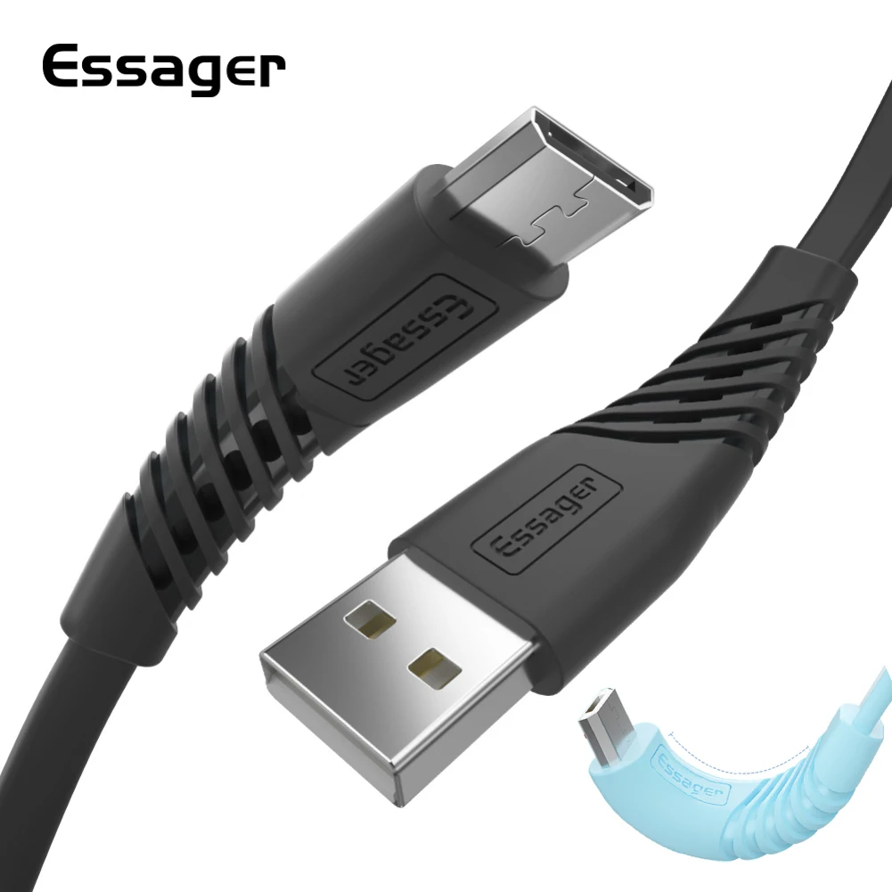 Flat Type C / Micro USB Cable For Huawei Xiaomi Redmi Samsung 2.4A Fast Charging Microusb Data Charger Cord Android Phone Cable
Flat Type C / Micro USB Cable For Huawei Xiaomi Redmi Samsung 2.4A Fast Charging Microusb Data Charger Cord Android Phone Cable