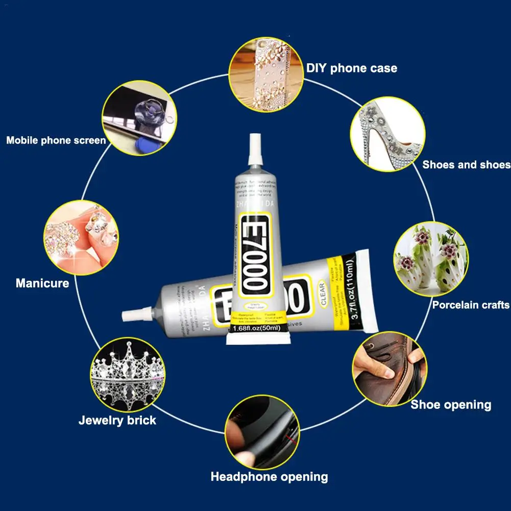 Multipurpose DIY Glue E7000 Adhesive Repair Frame Display Mobile Phone Screen Electronic Component For Tablets For Smart Phones
Multipurpose DIY Glue E7000 Adhesive Repair Frame Display Mobile Phone Screen Electronic Component For Tablets For Smart Phones