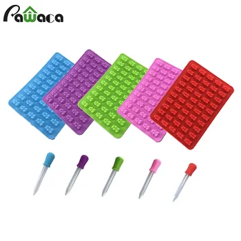 50 Cavity Cute Bear Silicone Gummy Cake Molds Chocolate Mold Candy Maker Ice Cube Tray Candy Foudant Mould Cake Baking Tools
50 Cavity Cute Bear Silicone Gummy Cake Molds Chocolate Mold Candy Maker Ice Cube Tray Candy Foudant Mould Cake Baking Tools