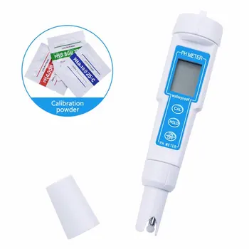 Portable Waterproof PH Meter Tester Pen Acidometer Digital Water Quality Purity Monitor Filter Measuring for Aquarium Wine
Portable Waterproof PH Meter Tester Pen Acidometer Digital Water Quality Purity Monitor Filter Measuring for Aquarium Wine
