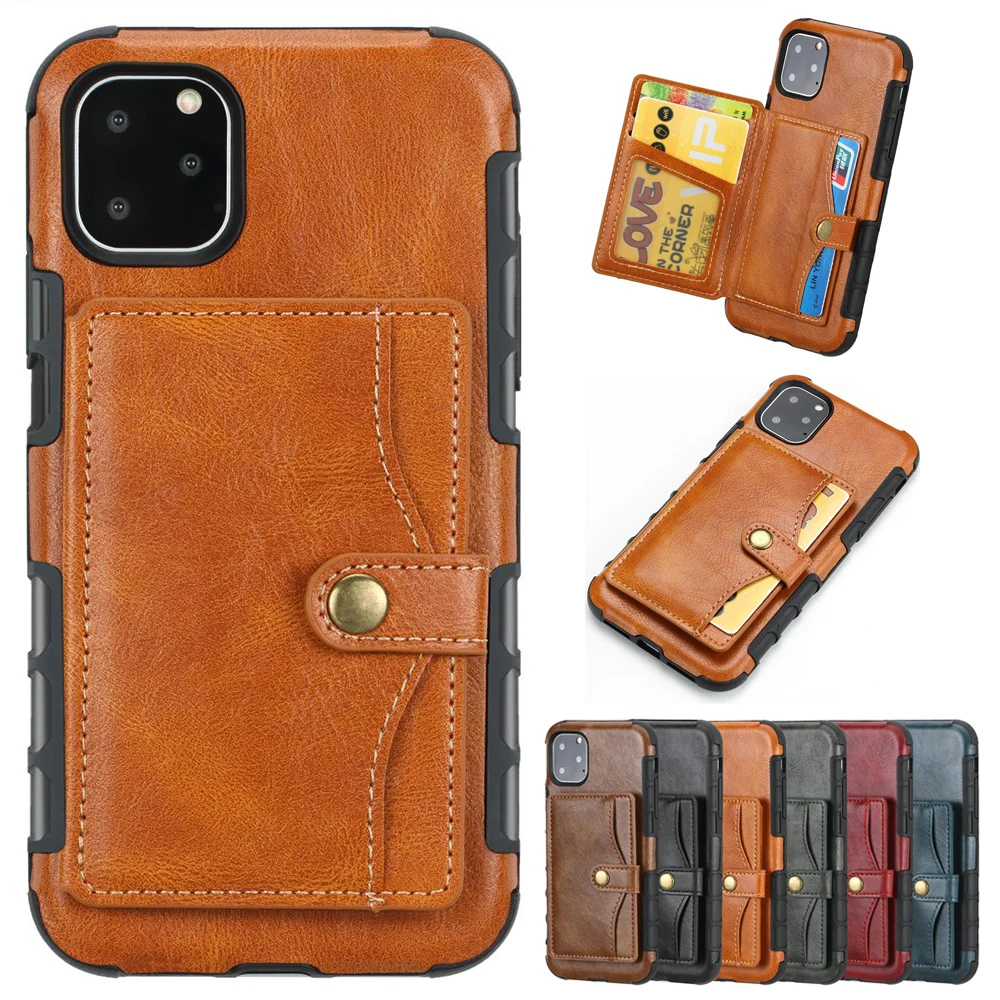 For Apple iPhone 12 Pro 11 Pro Max X XS XR 8 7 6 Plus Retro Magnetic Buckle Leather Card Slot Wallet Stand Phone Case Back Cover
For Apple iPhone 12 Pro 11 Pro Max X XS XR 8 7 6 Plus Retro Magnetic Buckle Leather Card Slot Wallet Stand Phone Case Back Cover