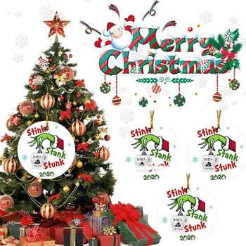 Grinch Hand Face Cover Pattern Christmas Personalize Pendant Xmas Tree Ornament Decoration Hogard
Grinch Hand Face Cover Pattern Christmas Personalize Pendant Xmas Tree Ornament Decoration Hogard