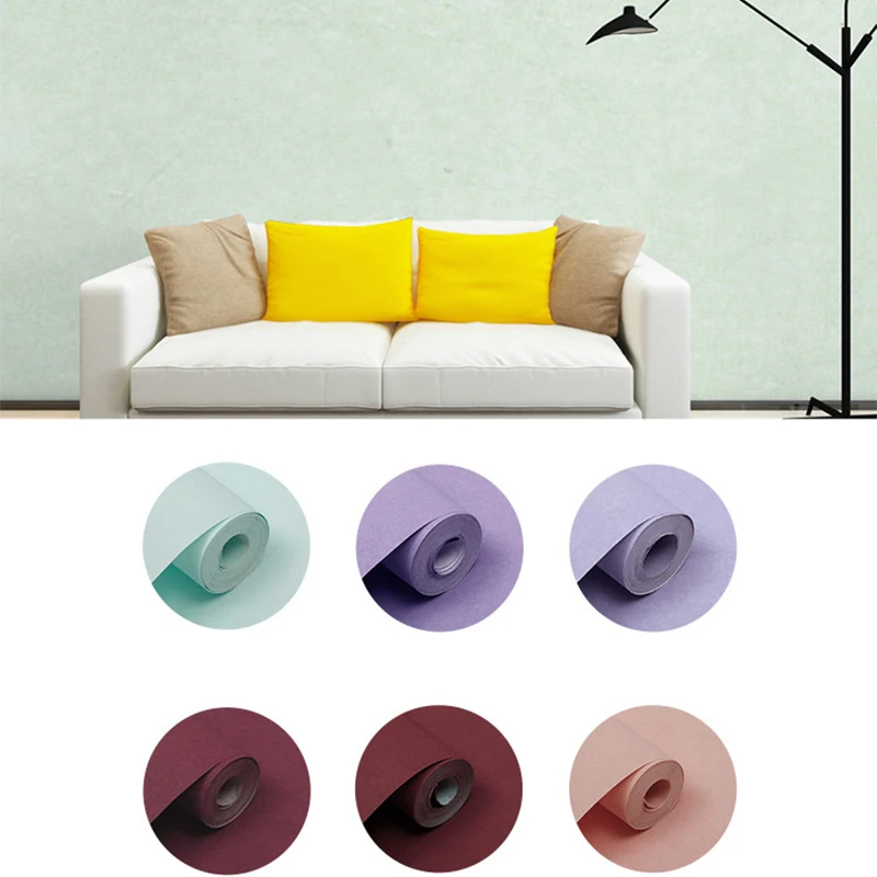 44color Solid Color Silk Non-woven Fabric Wallpaper for Walls 3D Minimalist Designs Wall Paper Modern Long Fiber Plain Wallpaper
44color Solid Color Silk Non-woven Fabric Wallpaper for Walls 3D Minimalist Designs Wall Paper Modern Long Fiber Plain Wallpaper