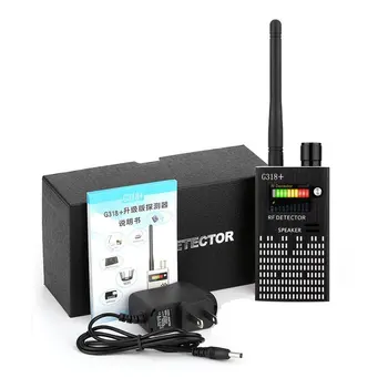 G318+ Anti-Spy Amplification Signal Detector RF Spy Bug GPS Tracker Finder Tracer Finder 2G 3G 4G Detector
G318+ Anti-Spy Amplification Signal Detector RF Spy Bug GPS Tracker Finder Tracer Finder 2G 3G 4G Detector