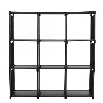 Home Closet Organizer Shelf Compact 9 Compartments Non-woven Fabric Storage Rack Shelf Open Bookshelf Closet Room Organizer New
Home Closet Organizer Shelf Compact 9 Compartments Non-woven Fabric Storage Rack Shelf Open Bookshelf Closet Room Organizer New