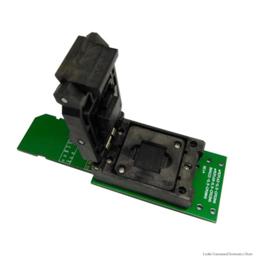 EMCP221 Test Stand BGA221 Flip Cover Shrapnel to SD Card EMCP Programmer Burning Seat Socket
EMCP221 Test Stand BGA221 Flip Cover Shrapnel to SD Card EMCP Programmer Burning Seat Socket