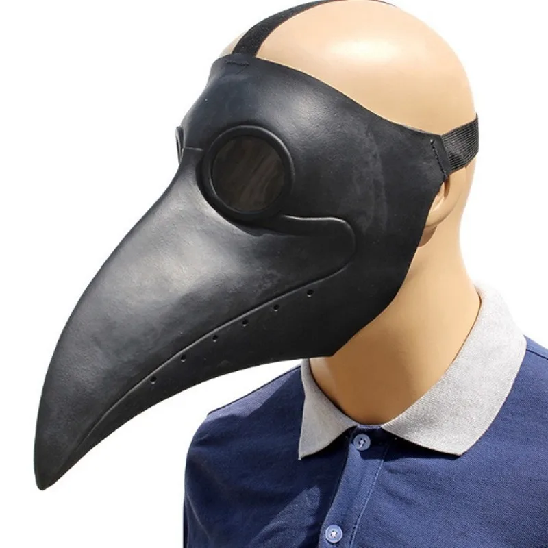 Plague Doctor Latex Mask Long Nose Beak Bird Crow Cosplay Steampunk Party Masks Accessories 2#
Plague Doctor Latex Mask Long Nose Beak Bird Crow Cosplay Steampunk Party Masks Accessories 2#