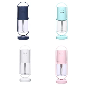 Ultrasonic ProjectionAir Humidifier 360 Free Degrees Rotation USB Aroma Diffuser Mini Car Humidifier with LED Lamp
Ultrasonic ProjectionAir Humidifier 360 Free Degrees Rotation USB Aroma Diffuser Mini Car Humidifier with LED Lamp