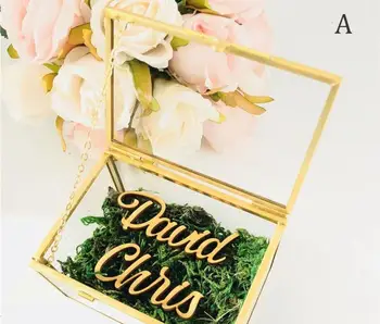 Wedding Ring Box, Personalized Wedding Ring Bearer Box Geometric Jewelry Box, Cooper Ring Pillow Bridal Shower Gift
Wedding Ring Box, Personalized Wedding Ring Bearer Box Geometric Jewelry Box, Cooper Ring Pillow Bridal Shower Gift