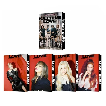 30Pcs/Set BLACKPINK KILL THIS LOVE New Album Self Made Paper Lomo Card Photo Card HD Photocard 
30Pcs/Set BLACKPINK KILL THIS LOVE New Album Self Made Paper Lomo Card Photo Card HD Photocard