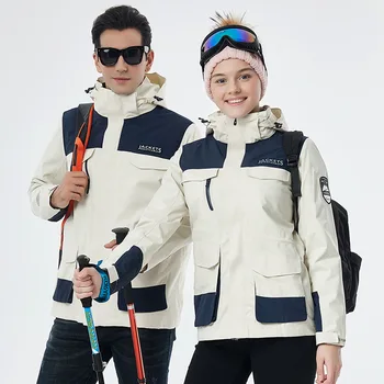 Winter coat women Windproof Hiking jacket skiwear winter coat windbreaker men Fleece jacket High quality womens coat ski suit
Winter coat women Windproof Hiking jacket skiwear winter coat windbreaker men Fleece jacket High quality womens coat ski suit