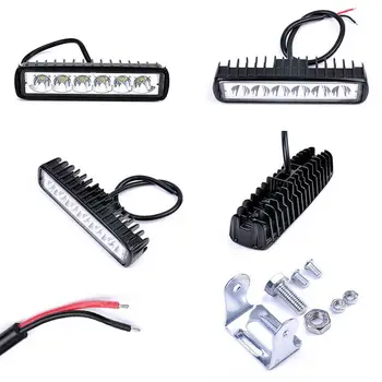 Spot Working Lights For Offroad Car Truck IP67 Replacement Accessory 18W Bar Driving Fog 6500K Waterproof PC Useful
Spot Working Lights For Offroad Car Truck IP67 Replacement Accessory 18W Bar Driving Fog 6500K Waterproof PC Useful