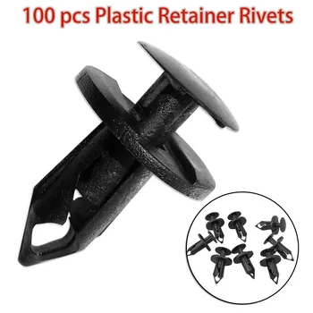 Durable And Practical 100pc Fit 8mm Hole Car Body Plastic Rivets Fastener Fender Bumper Push Pin Clips
Durable And Practical 100pc Fit 8mm Hole Car Body Plastic Rivets Fastener Fender Bumper Push Pin Clips