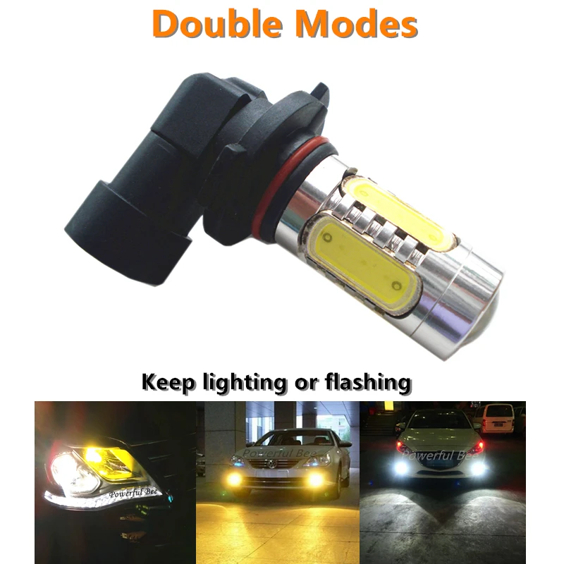 2 x Double modes flash and keep lighting HB3/9005 HB4/9006 15W LED car fog lamp bulb white amber yellow ice blue
2 x Double modes flash and keep lighting HB3/9005 HB4/9006 15W LED car fog lamp bulb white amber yellow ice blue