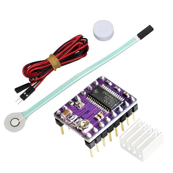 3 Pcs 3D Printer Accessories: 1 Pcs Stepstick Drv8825 Stepper Motor Driver Reprap 4-Layer Pcb Board & 2 Pcs Automatic Leveling A