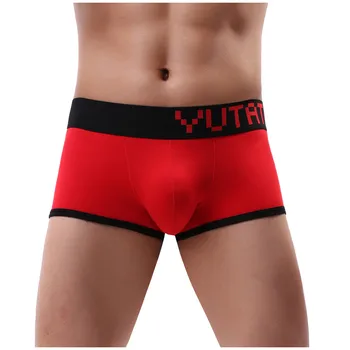 Underwear Men Boxer Men Pure Cotton Trousers Hip Lifting Flat Pants Sexy Underwear Quartet Pants Cueca Masculina Bielizna
Underwear Men Boxer Men Pure Cotton Trousers Hip Lifting Flat Pants Sexy Underwear Quartet Pants Cueca Masculina Bielizna