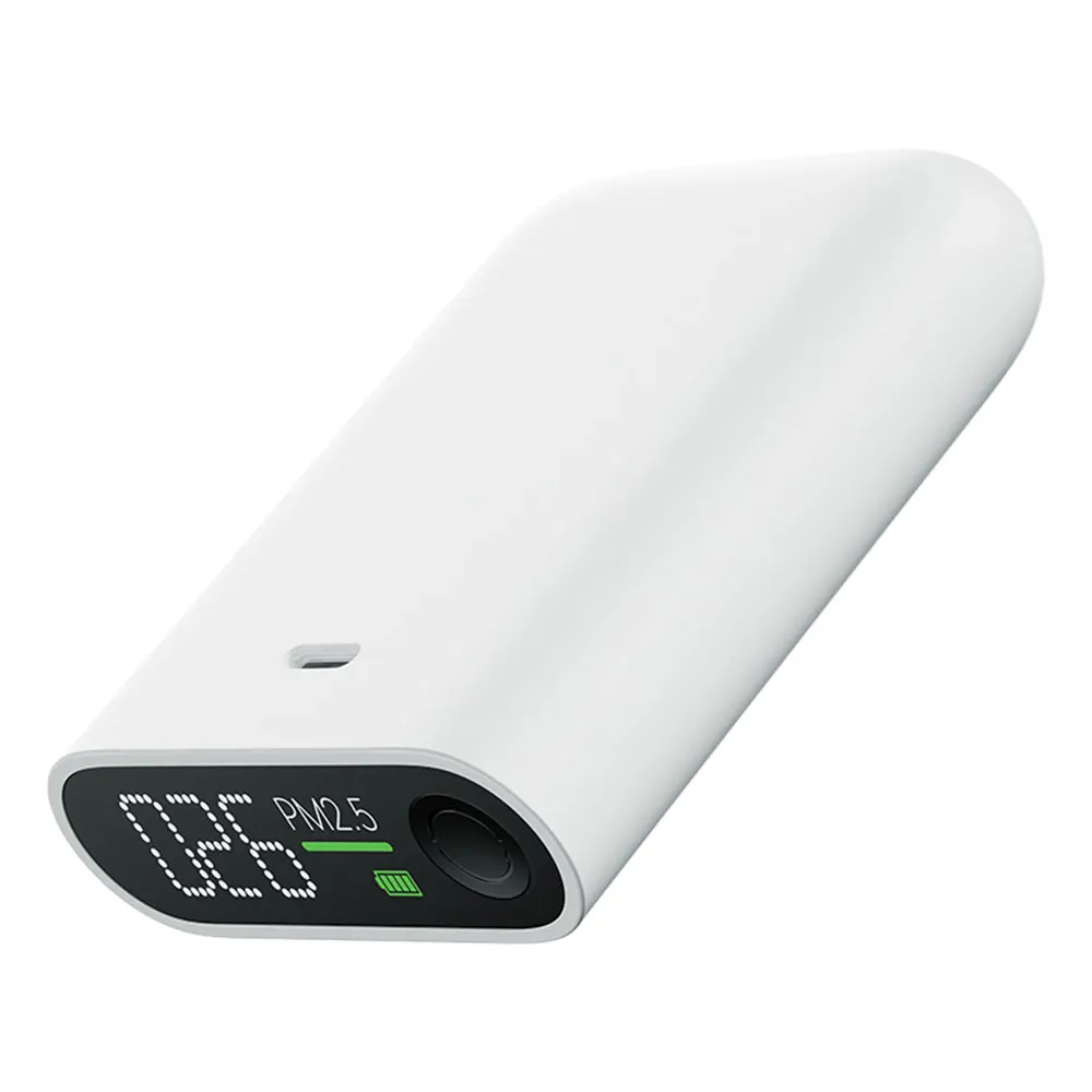 Smog Detector Smog Table Smog Measuring Instrument PM2.5 Gas Detection Smart Monitor Air Quality Tester Household White 3W ABS
Smog Detector Smog Table Smog Measuring Instrument PM2.5 Gas Detection Smart Monitor Air Quality Tester Household White 3W ABS
