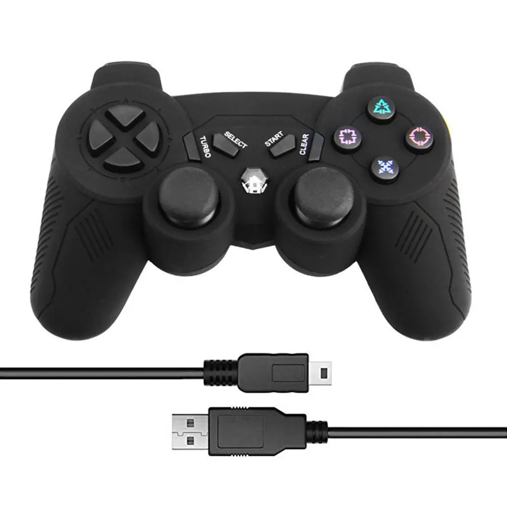 For PS3 Game Controller Wireless Double Shock Joystick Playstation 3 With Charging Cord | Электроника