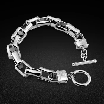 Men's fashion jewelry 925 sterling silver bracelet 10.5mm20cm size solid silver bracelet men's charm jewelry birthday present
Men's fashion jewelry 925 sterling silver bracelet 10.5mm20cm size solid silver bracelet men's charm jewelry birthday present