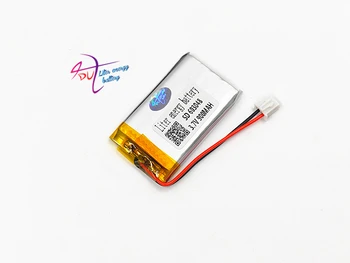 Lot 10 pcs 3.7V 900mAh LiPo Lithium Polymer Rechargeable Battery JST XHR 2.54mm 2pin 603048 For Mp3 GPS bluetooth camera speaker
Lot 10 pcs 3.7V 900mAh LiPo Lithium Polymer Rechargeable Battery JST XHR 2.54mm 2pin 603048 For Mp3 GPS bluetooth camera speaker