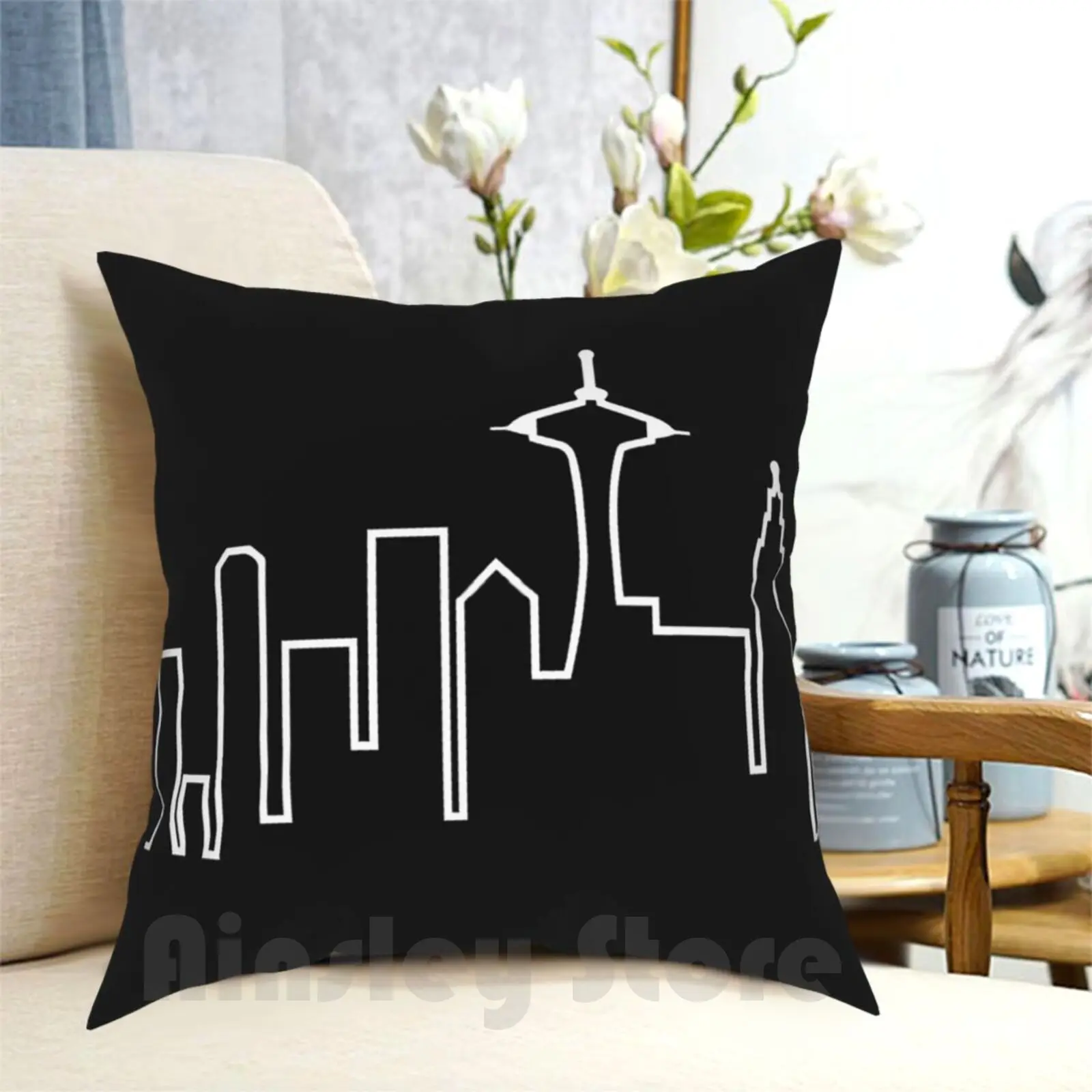 Seattle Skyline ( Frasier ) Pillow Case Printed Home Soft DIY Pillow cover Cafe Nervosa Frasier Cafe Nervosa Sign Frasier
Seattle Skyline ( Frasier ) Pillow Case Printed Home Soft DIY Pillow cover Cafe Nervosa Frasier Cafe Nervosa Sign Frasier