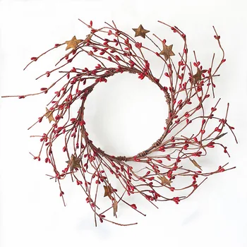 Artificial Berries Garland Simulation Red Beads Wreath Christmas Wedding Home Party Hanging Decor Wall Door Window Decorations
Artificial Berries Garland Simulation Red Beads Wreath Christmas Wedding Home Party Hanging Decor Wall Door Window Decorations