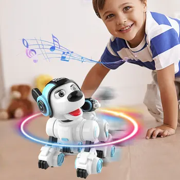 Smart Robot Dog Touch Sensitive RC Robot Dog Kids Toy Intelligent Talking Dancing Robot Dog Toy Electronic Pet Kid Birthday Gift 
Smart Robot Dog Touch Sensitive RC Robot Dog Kids Toy Intelligent Talking Dancing Robot Dog Toy Electronic Pet Kid Birthday Gift