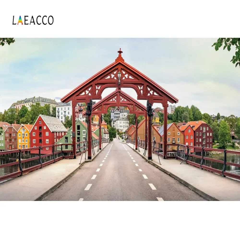 Laeacco Bridge Colorful Houses Buildings Scenery Photography Backgrounds Vinyl Customize Photographic Backdrops For Photo Studio
Laeacco Bridge Colorful Houses Buildings Scenery Photography Backgrounds Vinyl Customize Photographic Backdrops For Photo Studio